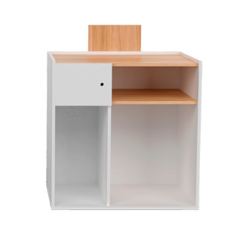 Rezeption 10011 WK Weiß Eiche