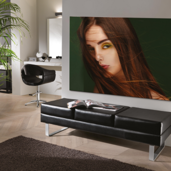 Wartesofa People weiß