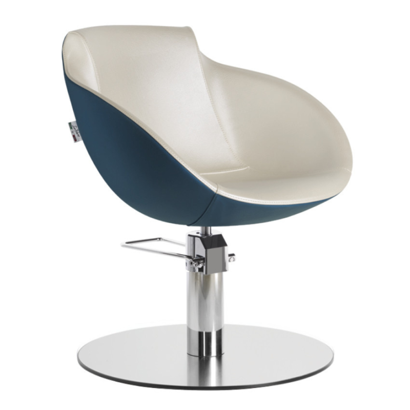 Entdecke den Friseurstuhl Aurora LR. Elegantes Retro-Design, komfortable Polsterung und eine große Auswahl an Farben. Perfekt für deinen Salon!