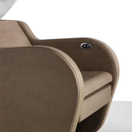 Luca Rossini Waschsessel Garda LR Weiß ohne Beinauflage