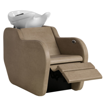 Luca Rossini Waschsessel Garda LR Weiß ohne Beinauflage