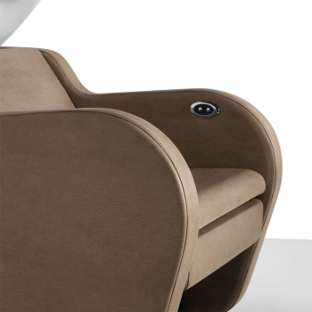 Luca Rossini Waschsessel Garda LR Weiß ohne Beinauflage