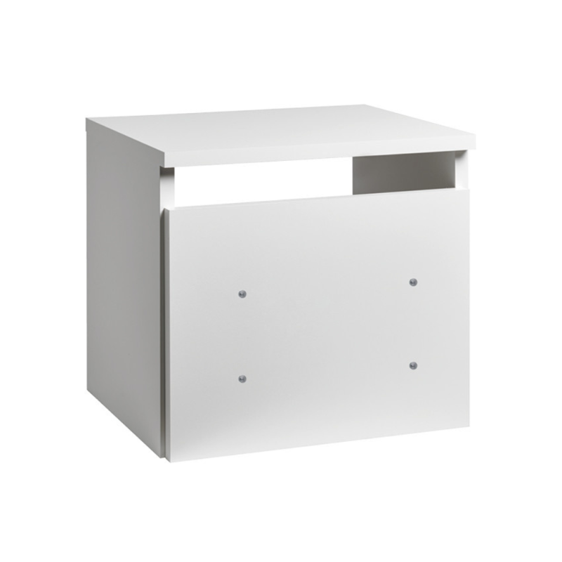 Entdecke den Schrank Tengo LR. Er hat kompakte Abmessungen, eine geräumige Schublade und eine Schranktür mit Griff und ist in Schwarz oder Weiß erhältlich. Perfekt für Friseursalons und Kosmetikstudios. Jetzt bei BEAUTEK!