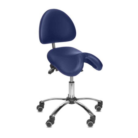 Mit ergonomisch geformter Sitzfläche, individuell verstellbarer Rückenlehne und pflegeleichtem Kunstlederbezug präsentiert sich der Teqler 1452XX ND. Rückenschonend.