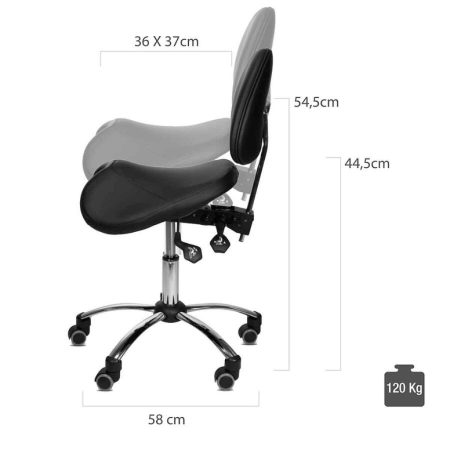 Teqler office chair 145221 NM white