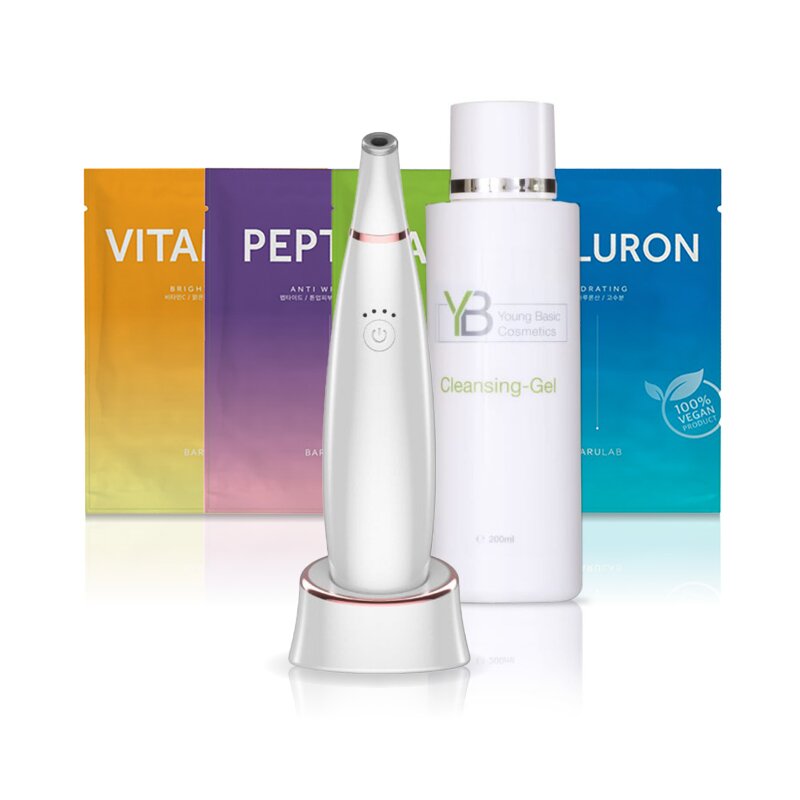 Wonderlift - Liora Mikrodermabrasion Home Pen I 6-teiliges Peeling Set