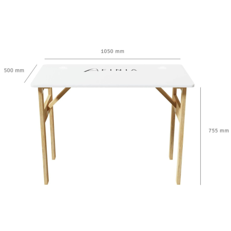 Afinia Manicure Table Go (including transport bag) | Wood