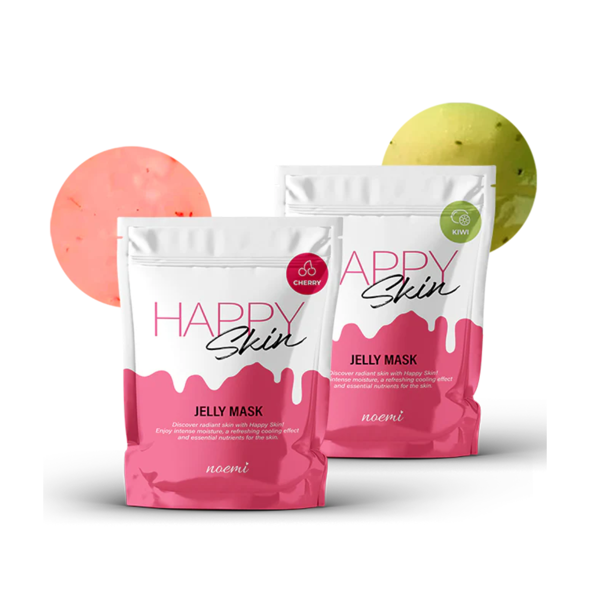 Noemi Jelly Mask I Kiwi oder Cherry I 250g Feuchtigkeit, GLanz und Antioxidantien-Power