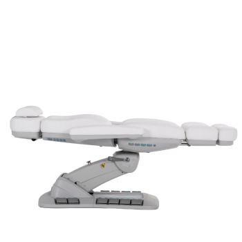 Silverfox beauty bed SAPPHIRE E-4 I Heating I Foot Control I White