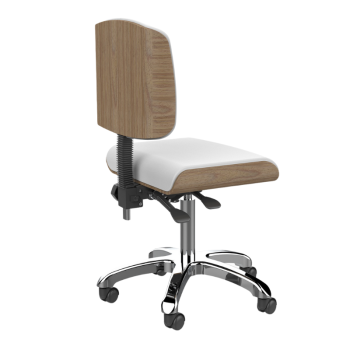 Silverfox office chair ZOI I natural wood