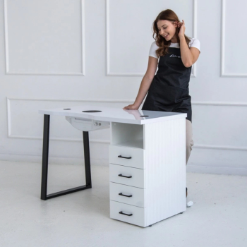 Afinia Manicure Table Prime | black | left | without dust extraction