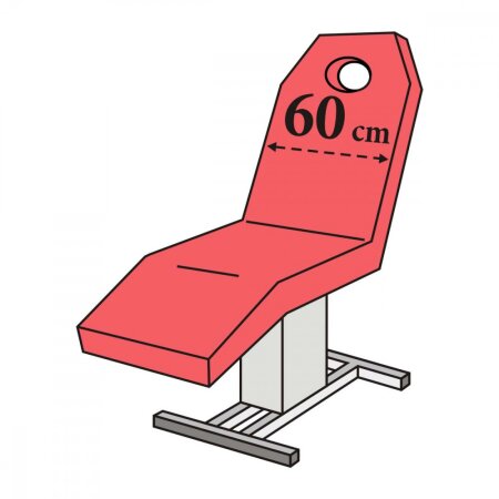 Medixwell universal cover for cosmetic couches with face...