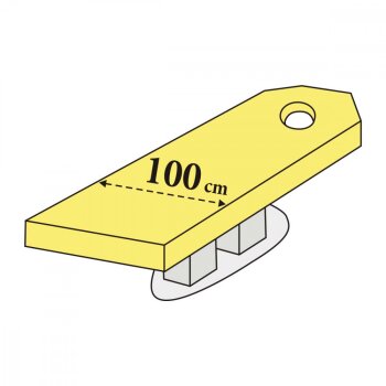 Medixwell Universal Liegenbezug Spa mit Gesichtsloch Frottee white 01