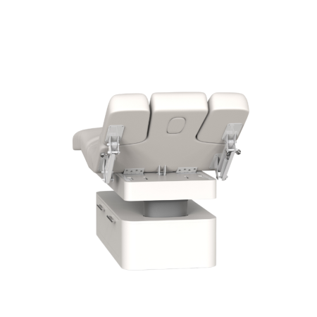 Silverfox Wellnessliege OKEN E-4 mit Heizung Weiß I Ausstellungsstück