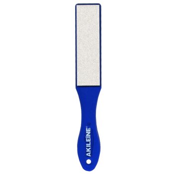 Effektive Hornhautfeile mit rauer & feiner Seite – ideal für trockene Füße & Fußpflege zuhause.