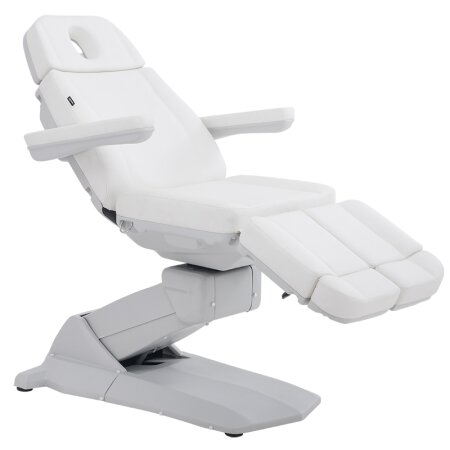 Podiatry Chair 335 | 3 electric motors | adjustable & hygienic | white without heating