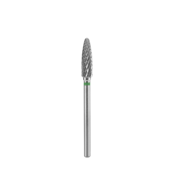 Grobe Hartmetall-Fräse für Gelentfernung & Schwielen. Ideal für Studios – effizient & sterilisierbar.