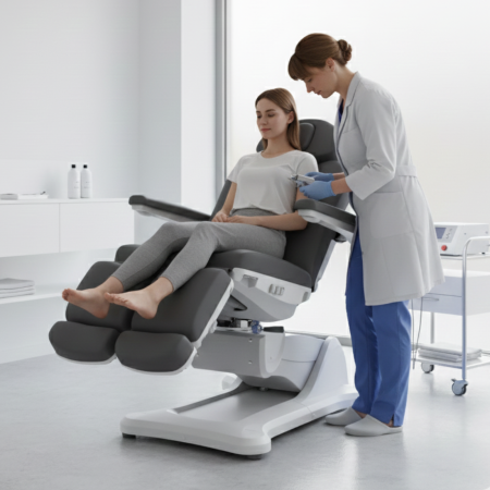 BEAUTEK Pedicure Chair 479 E-5 | Gray | Seat Heating | Handheld Remote Control