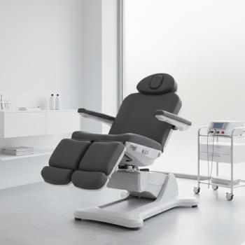 BEAUTEK Pedicure Chair 479 E-5 | Gray | Seat Heating | Handheld Remote Control