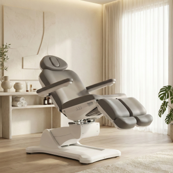 BEAUTEK Pedicure Chair 479 E-5 | Gray | Seat Heating | Handheld Remote Control