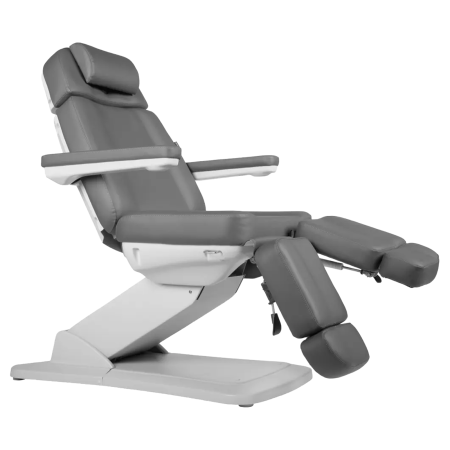 Fußpflegestuhl PediCore S5 I 5 Motoren I Heizung I Handfernbedienung I Memory-Foam I Memory-Taste I Grau