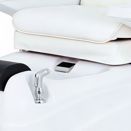 Spa Pedikürestuhl 701 I Elektrisch 2 Motoren I Shiatsu Massage & Hydromassage I Weiß