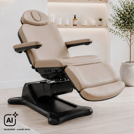 BEAUTEK Kosmetikliege Sandora E-4 I Silikonleder &...