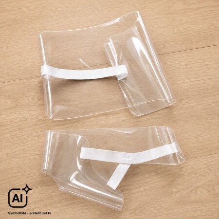 PVC Bein- und Fußschoner Set (jeweils 2 Stk.)
