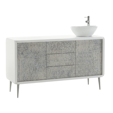 Vismara Waschschrank Creo I Push-Pull I 91 cm I ohne Waschbecken I VIP 00