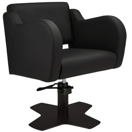 Holly Hairdressing Chair I Wide Comfort Seat I Hydraulic Height Adjustment