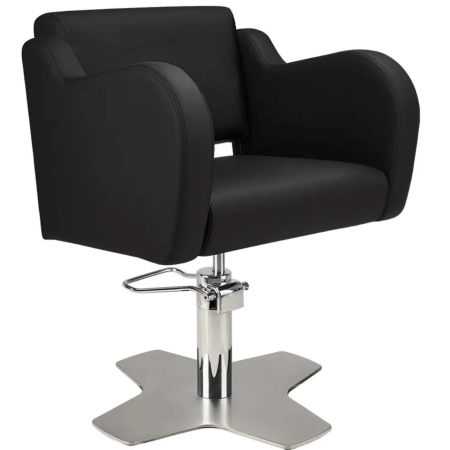 Holly Hairdressing Chair I Wide Comfort Seat I Hydraulic Height Adjustment