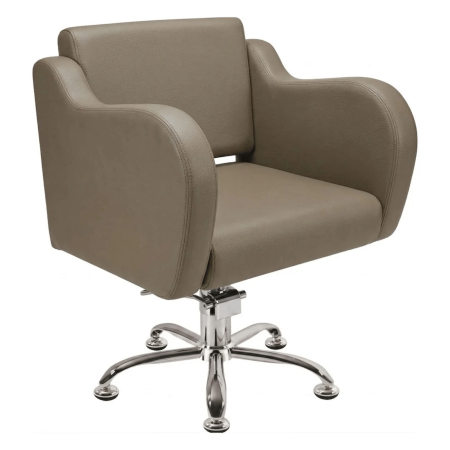 Holly Hairdressing Chair I Wide Comfort Seat I Hydraulic Height Adjustment