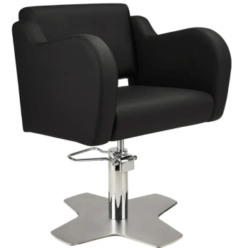 Holly Hairdressing Chair I Wide Comfort Seat I Hydraulic Height Adjustment