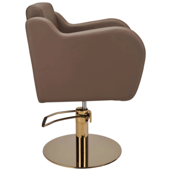 Holly Hairdressing Chair I Wide Comfort Seat I Hydraulic Height Adjustment