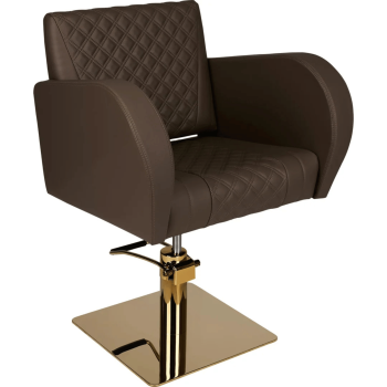 Vida Hairdressing Chair I Custom Upholstery I Hydraulic Height Adjustment