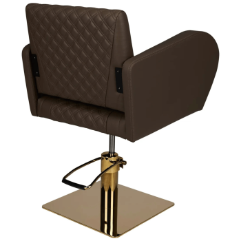 Vida Hairdressing Chair I Custom Upholstery I Hydraulic Height Adjustment