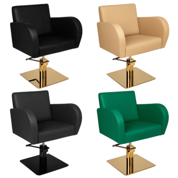 Vida Hairdressing Chair I Custom Upholstery I Hydraulic Height Adjustment
