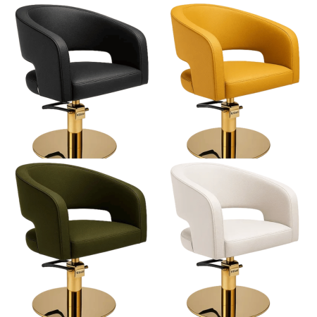 Zoe Hairdressing Chair I Wide Comfort Seat I Ideal for Plus-Size Clients