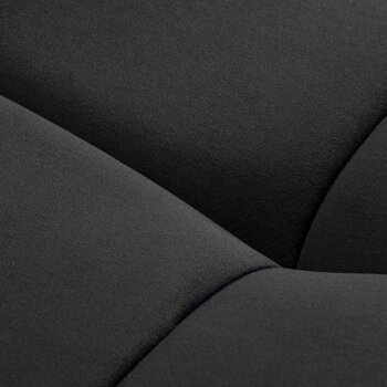 Lash Hydra eyelash chair I Hydraulic I Black velvet I Gold frame