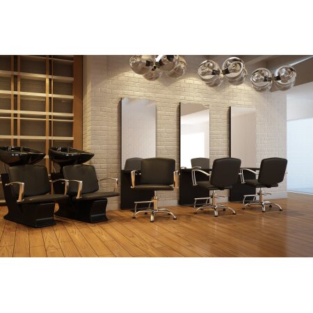 Friseurstuhl Ayala Pako I Verchromte Armlehnen I...
