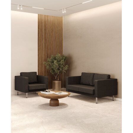Waiting furniture Salon Ambience Danielle I chair and sofa