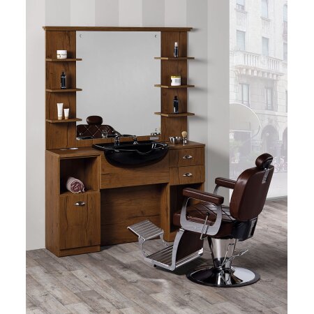 Barberplatz Salon Ambience Triomphe Vintage I mit oder...