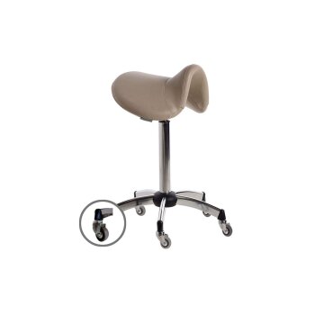Friseurhocker Salon Ambience Mustang I Kunststoff oder Chrom