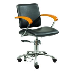 Comair Hairdressing Chair 11071 CO - Beech Armrests