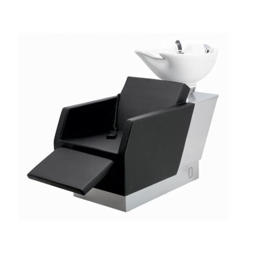 Shampoo chair 14117 GV black-white