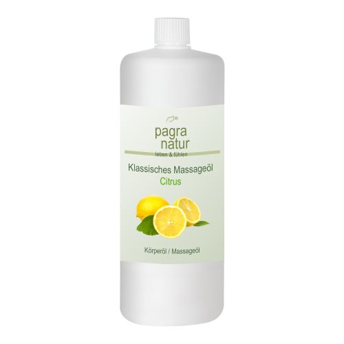 Pagra Natur Klassisches Massageöl Citrus 28041 PG 1.000 ml