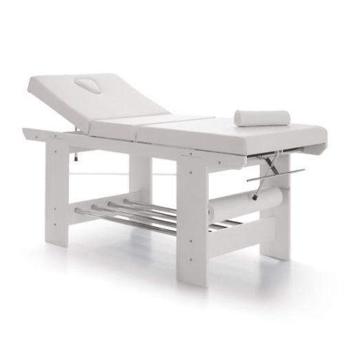 Massage couch 42 VI corpus white / upholstery white