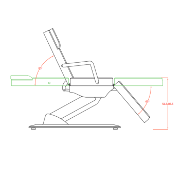 BEAUTEK beauty bed Start Up 325 E-3 I The Perfect Entry-Level Couch